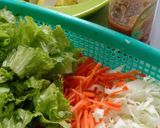 Foto langkah ke 1 dari resep Veggies salad with sesame salad dressing.