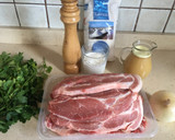 Foto del paso 1 de la receta: Chuletas de cerdo con salsa de perejil