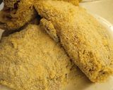 Foto del paso 3 de la receta: Milanesas de pimiento rellenas Jamón y Queso
