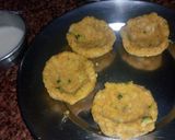 A picture of step 1 of Aloo paneer bird nest.