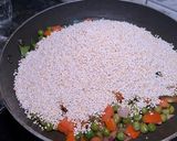 A picture of step 3 of Roasted rajgira upma.