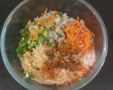A picture of step 2 of Moong Sprout Salad.