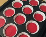 Vörösbársony (red velvet) muffin recept fázis 4 fotója