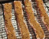 A picture of step 2 of Sweet and Spicy Candied Bacon.
