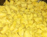 A picture of step 7 of Gatte of gram flour.