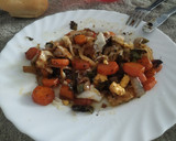 Foto del paso 6 de la receta: Verduras salteadas con especias y huevo a la plancha. Receta fit