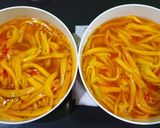 Foto langkah ke 1 dari resep Asinan mangga segar simple.