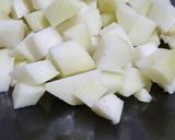 Foto del paso 2 de la receta: Tarta de chayote o papa del aire