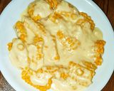 عکس مرحله 1 از دستور ذرت با سس کره ای سیر و پنیر چدار