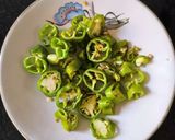 A picture of step 2 of Galangal Lemon Pickle.