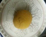 A picture of step 2 of Besan ke sev ke laddu.