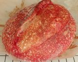 Foto langkah ke 25 dari resep Merah Putih Sourdough Bread.