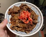 รูปขั้นตอนการทำที่ 7 ของ Gyudon (ข้าวหน้าเนื้อ)