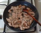 Currys csirke ananásszal, rizzsel recept fázis 3 fotója