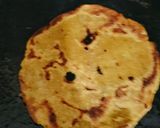 A picture of step 2 of Jwar thepla.