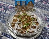 A picture of step 5 of Fry kabab.