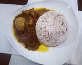 A picture of step 14 of Ofada Sauce with Assorted meat.