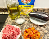 Foto del paso 1 de la receta: Berenjenas gratinadas con pisto y carne picada