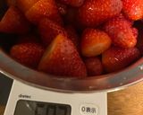 A picture of step 2 of Homemade strawberry jam 🍓.