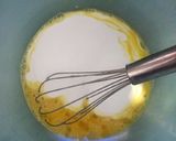 Foto langkah ke 3 dari resep Pudding lumut bunga telang.