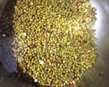 A picture of step 1 of Moong Nadiya(MoongCoconut).