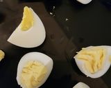 A picture of step 1 of My Hard boiled Eggs and Avocado.