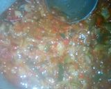A picture of step 10 of Awara with sauce.
