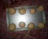 A picture of step 1 of Thumbprint coconut cookies.