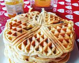 รูปขั้นตอนการทำที่ 5 ของ Waffle วาฟเฟิล