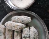 A picture of step 3 of Veg Kabab.