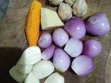 Ikan mujair dan telor ceplok pesmol acar kuning