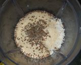 A picture of step 3 of Mkate wa sinia(rice cake).