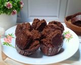 Foto langkah ke 9 dari resep Bolu Kukus Coklat Gluten Free.