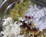 A picture of step 1 of Sago panna.