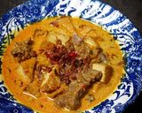 Foto langkah ke 6 dari resep Opor Tahu Daging Sapi.