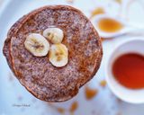 A picture of step 6 of Banana Almond Pancake.