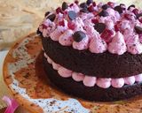Foto del paso 10 de la receta: Tarta de choco y frambuesa