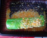 Foto langkah ke 5 dari resep Cheese sausage rolls pandan bread.