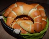 Kelesztés nélküli kifli recept fázis 9 fotója