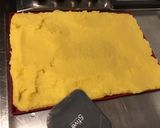 Une image de l'étape 6 de Roulé de polenta au jambon, cresson, emmental et pavot bleu.