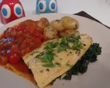 A picture of step 6 of Smoked River cobbler fillets with a cherry tomato sauce.