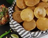 आटे के गोलगप्पे (aate k golgappe recipe in Hindi) रेसिपी चरण 7 फोटो