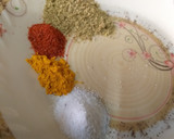 A picture of step 2 of Spinach dal.