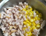 Hình bước làm 1 của món Pizza bằng nồi chiên không dầu