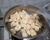 Foto langkah ke 2 dari resep Kolak Ketela + Pisang + Nangka🍌🥥 Kuah Santan Kental Manis Legit.