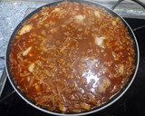 Foto del paso 6 de la receta: Fideuá de sepia y gambones (con salmorreta)