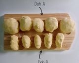 Gambar langkah 17 resipi Karipap Pusing.