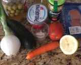 Foto del paso 1 de la receta: Pinchos de ensalada
