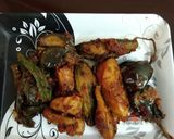 A picture of step 7 of Tawa veg fry.