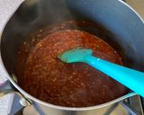 A picture of step 3 of Schezwan sauce.